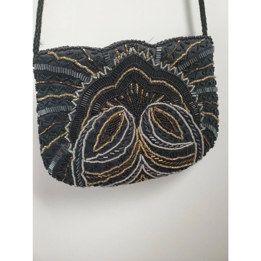 Carla Marchi Sequined Rope Type‎ Crossbody